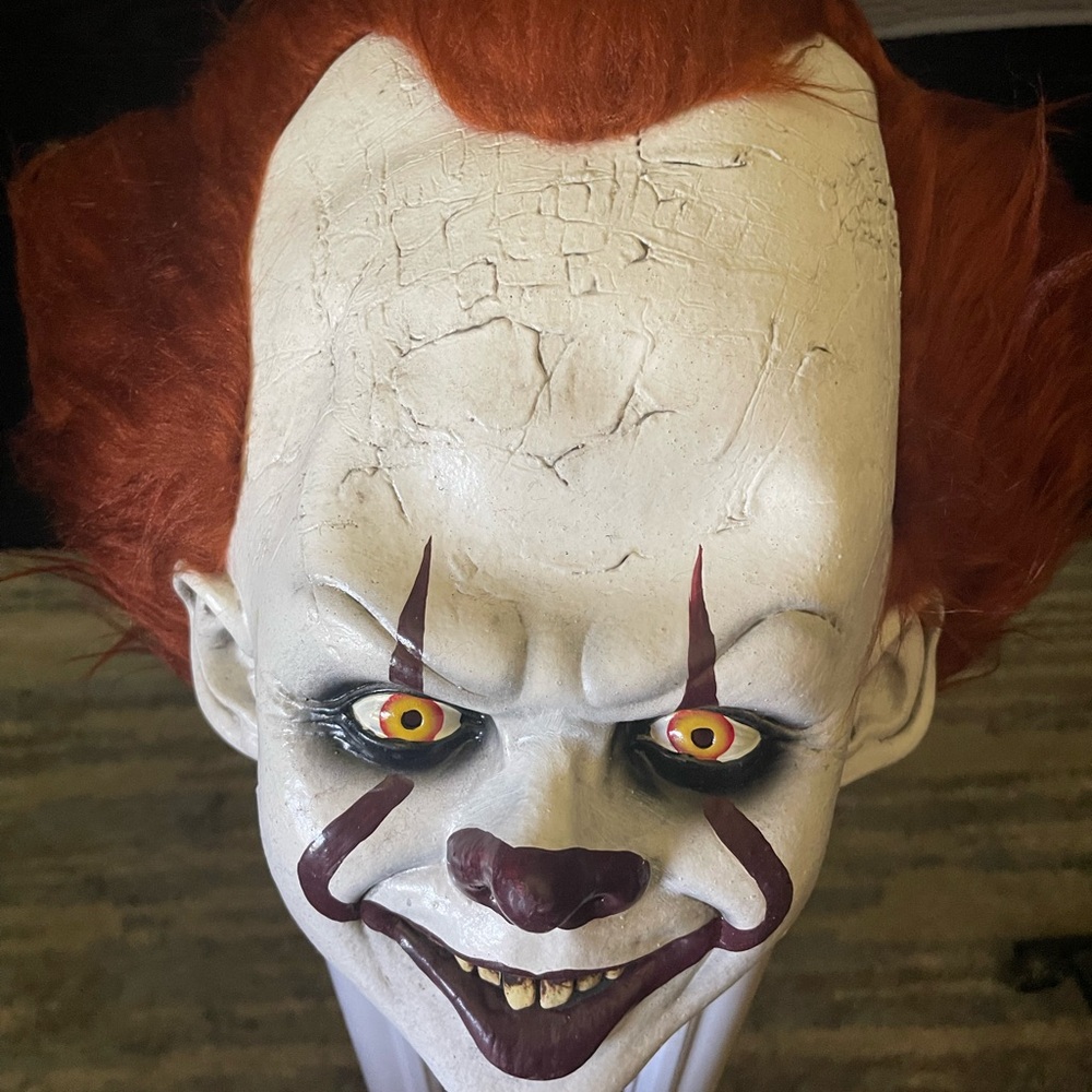 Pennywise Mask from the new Stephen King movie IT